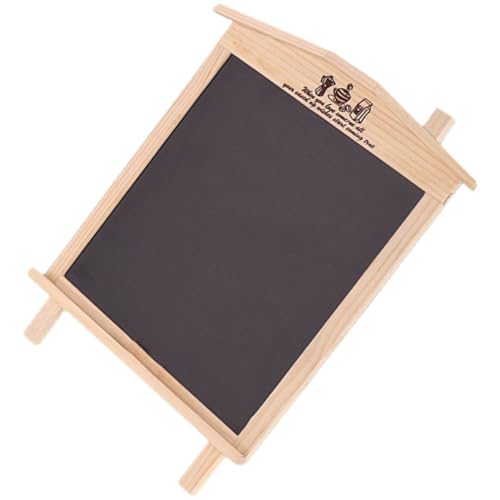Pizarra magnética para notas que soluciona el desorden de papeles con diseño de casita de madera