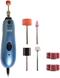 WAHL Nail Grinder for Dogs, Dog Nail File, Nail Grinder for Pets, Pet Nail Grooming, Mains Powered, Trimming Claws, Shaping Claws, Smoothing Nails, Grinding Stone