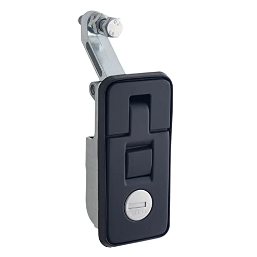 Serrure à levier MS6018 noire pour armoire industrielle et caravane - 5