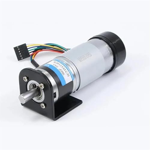 Moteur à engrenages planétaires 12V 571RPM avec support pour éviter le jeu mécanique - 5