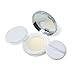yueton 1PCS Empty Makeup Air Cushion Box - Liquid Foundation, Concealer, BB Cream Storage - White Plastic Case