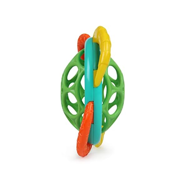 Bright Starts Oball Easy Grasp Shaker Rattle BPA-Free Infant Toy – Bild 16