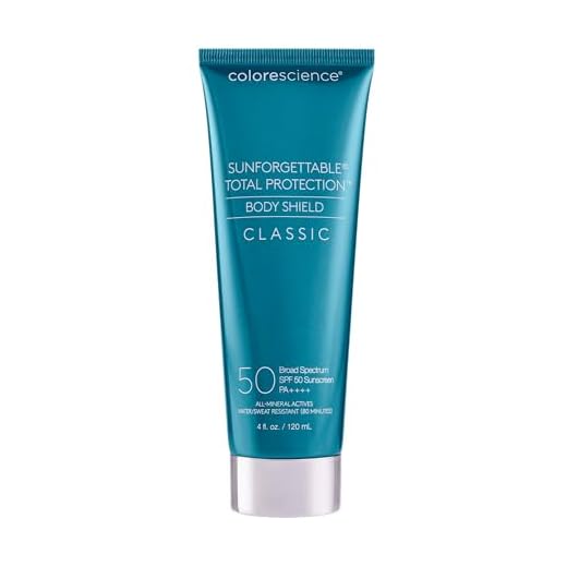 Colorescience Sunforgettable Total Protection SPF 50 Body Shield, 4 fl. Oz (Pack of 1)