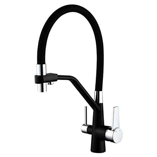 Robinet laiton 3 voies blanc purificateur mitigeur haut de gamme