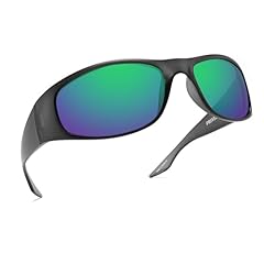 Matte Clear Grey | Polarized Green Mirror