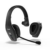 BlueParrott S650-XT Noise Cancelling Bluetooth Headset – 2-in-1 Convertible Stereo to Mono Wireless Headset with Noise Cancellation, Extended Range and IP54-Rated Protection, Black (Renewed)