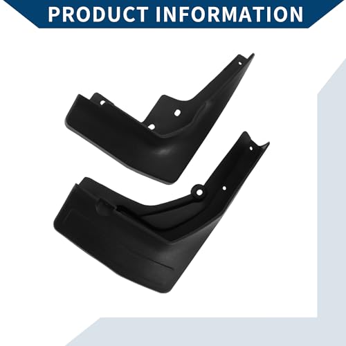 Image of Mud Flaps Splash Guards W /Mount Accessories for Mercedes-Benz GLC (Coupe) without Pedal 2017-2019 Front and Rear Mud Guards 1 Set