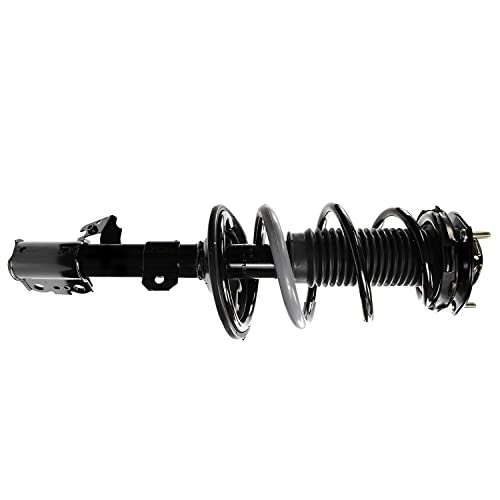 Image of Detroit Axle - AWD Front End Control Arms Kit for 01-03 Toyota Highlander, Struts & Coil Spring Lower Control Arms 2001 2002 2003 Replacement Suspension - 4pc Set