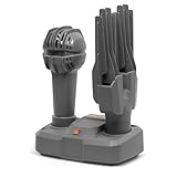 Helmet & Glove Dryer, No-Heat Fan-Driven for Quick Drying of Helmets & Gloves, Compact & Whisper-Quiet, Durable Plastic with Helmet-Specific Ports, 6-Foot Power Cord for Flexible Placement