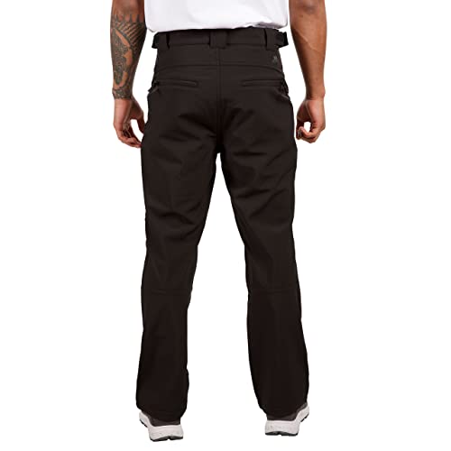 Trespass Hemic S/Shell Pantalón, Hombre, Negro (blx), XXL