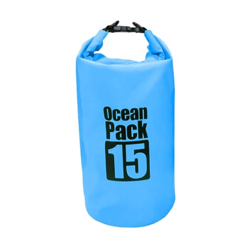 Generico Bolsas estancas impermeables – 15 l Roll Top Saco para Surf | Bolsa de gran capacidad, para kayakistas, navegantes, nadadores, surfistas, viajeros, excursionistas, natación y deportes