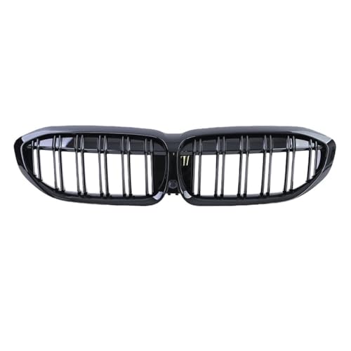 Calandre Moulage Capot Style Diamant Noir Brillant pour Série 3 G20 G21 2019-2022