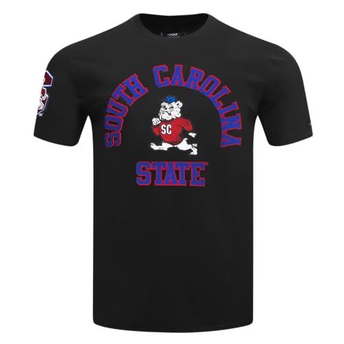 Camiseta Pro Standard con parches de chenilla de la South Carolina State University