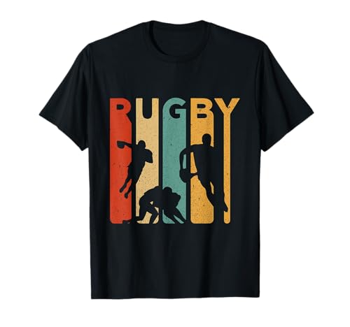 Joueur de Rugby rétro entraîneur de Rugby Sport Fans de Rugby T-Shirt