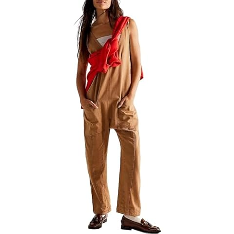 CheJooe Women's Casual Cotton Dungarees Cover