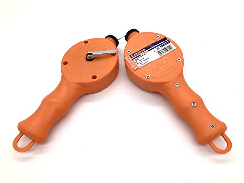 DUO LONGO Schlagschnurgerät Ersatzschnur 30m - Farbpuder Schnur Set