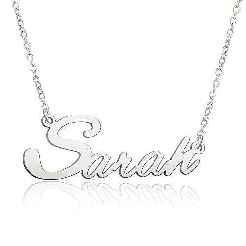 Personalisierte vergoldete Namenkette