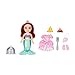 Disney Princess Ariel Doll Sea to Land Petite Ariel Doll with Sebastian & Flounder, in Mermaid Tail and Pink Dress Fashions