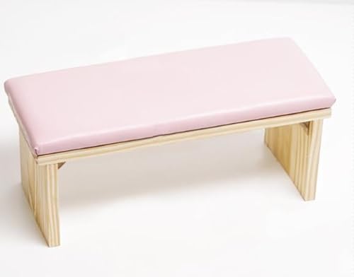 和風ネイル 原木色シンプル風 ハンドレスト (ピンク)