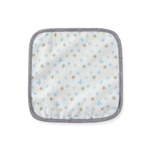 Image of Disney Baby Boys Mickey Mouse Hooded Bath Towel with 3 Washcloths Set for Newborn and Infants