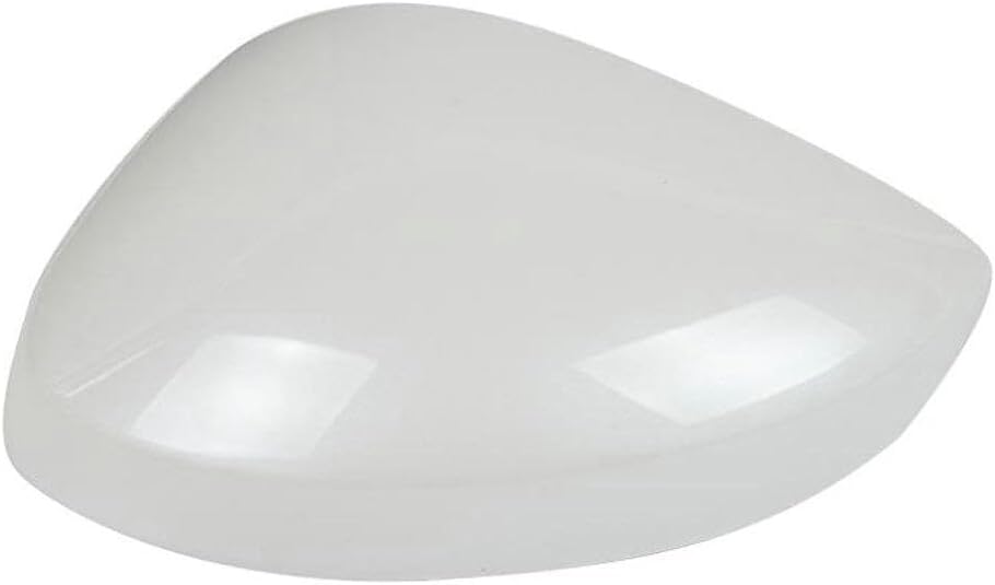 Car Side Mirror Cover Replacement, Rearview Mirror Cover Trim Without Turn Signal Lamp for Honda Civic 2022-2024 White (Right (Passenger) Side)