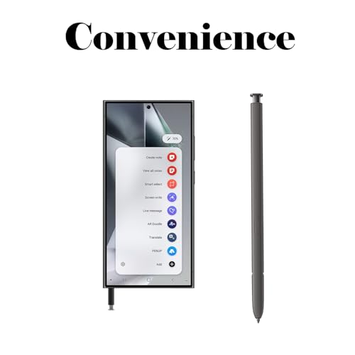 Image of Galaxy S24 Ultra S Pen Replacement For Samsung Galaxy S24 Ultra Stylus Pen,Withoutbluetooth,0.7Mm Fine Tip For Precision,Us Version,Ej-Ps928Byegus(Dark Gray)