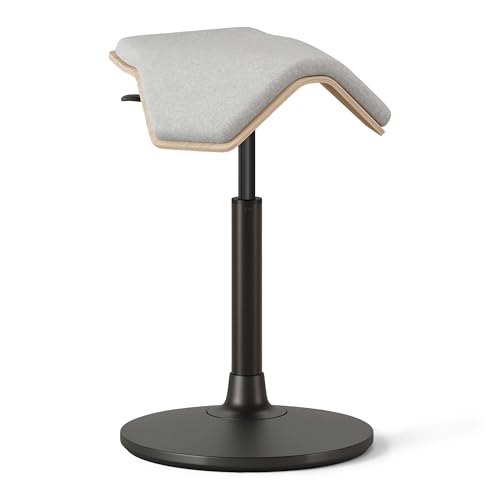 Image of Branch Saddle Stool, Height-Adjustable Active Seat with Ergonomic Design