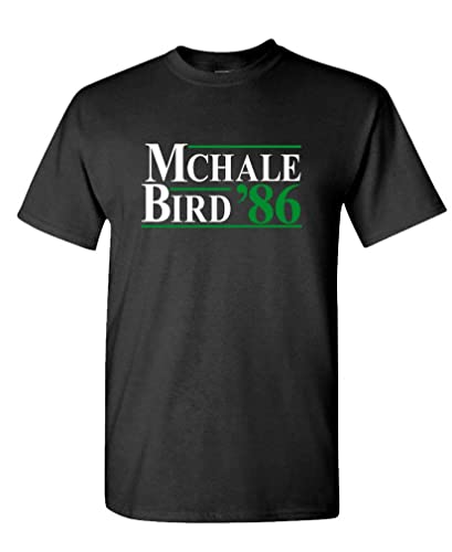 The Goozler McHale Bird 86 - Basketball Larry Kevin 1986 - Mens Cotton T-Shirt, 3XL, Black
