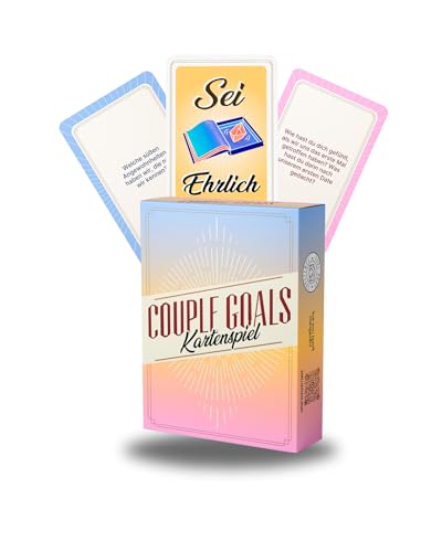 YOUR LOVE CHALLENGE Couple Goals - 120 interaktive Fragekarten - Spannende Fragen für Paare mit tiefgründigen Gesprächen und gemeinsamen Wachstum, perfekt zu Weihnachten