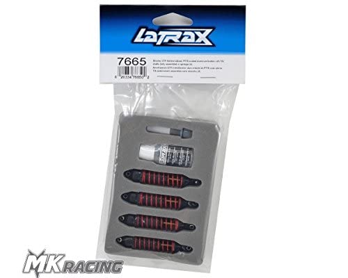Yeah Racing Shock-Gear 50mm Damper Set for 1/10 RC Touring M-Chassis Car Blue #DSG-0050BU