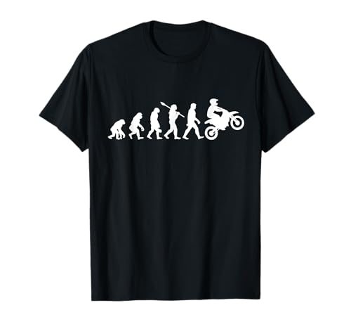 Motocross cadeau évolution moto drôle T-Shirt