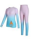 Photo Gallery beautyin biancheria intima termica per bambini, senza cuciture, con foro per il pollice, gradiente rosa blu, 9-10 anni Photo Gallery beautyin biancheria intima termica per bambini, senza cuciture, con foro per il pollice, gradiente rosa blu, 9-10 anni