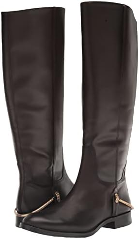 Franco Sarto Sarto Womens Lindy Knee High Boot Dark Brown Leather 8.5 M | Image 6