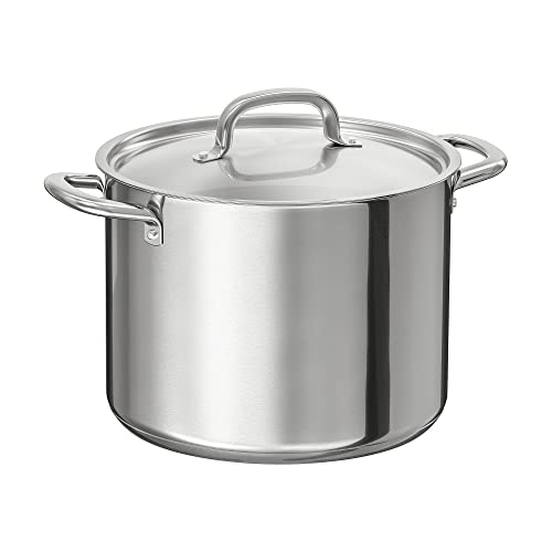 IKEA Ikea 365+ - Olla con tapa, 8 l, acero inoxidable