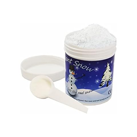 3 Ace Crafts Instant Snow 100g Jar Cover