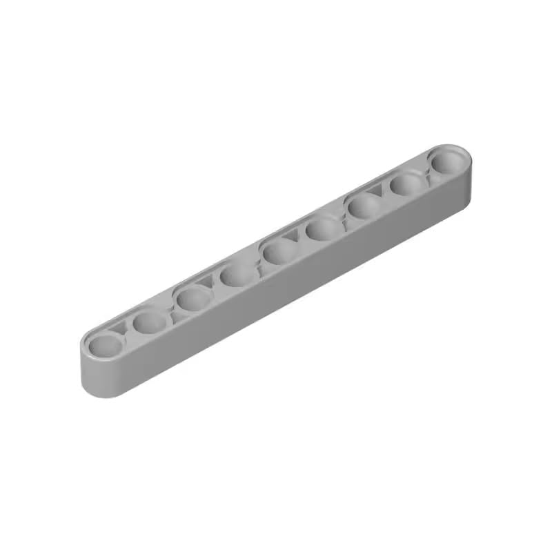 XYEIUGO GDS-666 40490 Technic Beam 1x9 Thick, Light Bluish Gray, 50 PCS