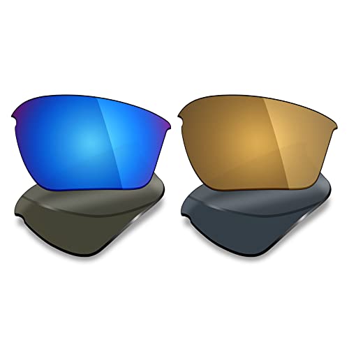 Image of Mryok 2 Pair Polarized Replacement Lenses for Oakley Half Jacket 2.0 XL Sunglass - Options