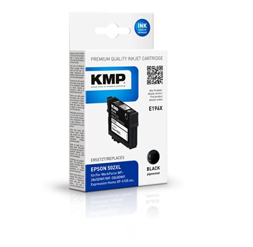 Cartouche d'encre KMP 1646 4001 compatible noire pour des textes nets