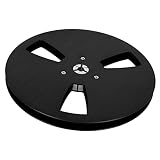 1/4 7-calowa Pusta Szpula z taśmą, Stop Aluminium 3 Otwory Nab Szpula Odbiorcza, Otwarta Szpula Taśma Dźwiękowa Pusta Szpula dla (BONKZEBU1w675yq3v9-11)