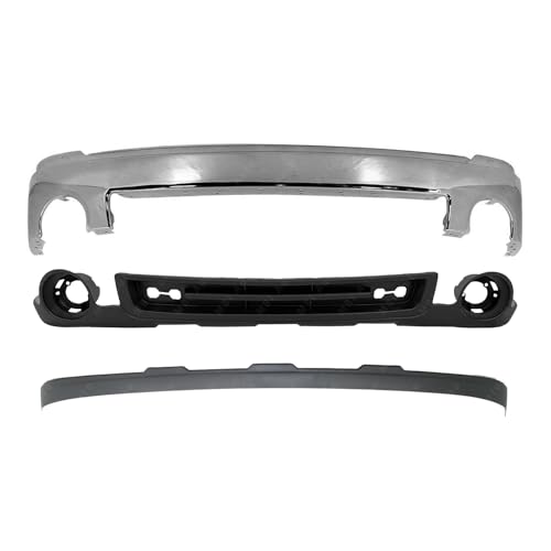 BUMPERS THAT DELIVER - Chrome, Steel Front Bumper Face Bar
