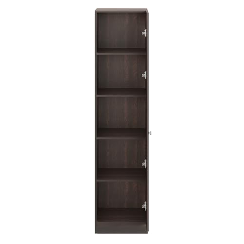 Image of FURNEASER Fanciable Engineering Wood Wardrobe, Wenge