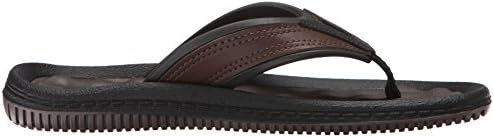 Dr. Scholl's Men's Donnar Flip Flop, Brown/Black, 8 M US | Image 5