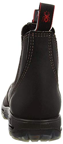 RedbacK Men's Bobcat UBOK Elastic Sided Soft Toe Leather Work Boot (12 AU 3E (13 M US Men)) Dark Brown3