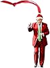 Donald Trump Christmas Ornament 2025 Set of 3 - Trump Ornaments for Christmas Tree, Trump Dancing Ornament, Trump Xmas Gifts for Supporter Trump Pendant Christma Decorations (Red) #2