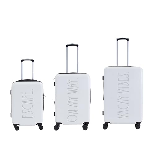 Rae Dunn Hardside Expandable Luggage Set
