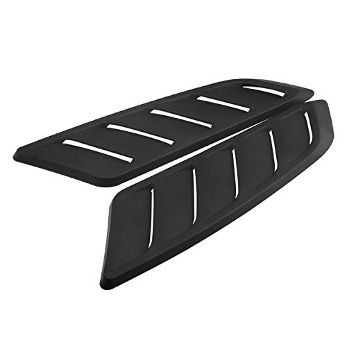 Yorten Capô Ventilador de Fluxo de Ar Colher lateral Capô Tampa Fender Lateral Decor Scoops Compatív