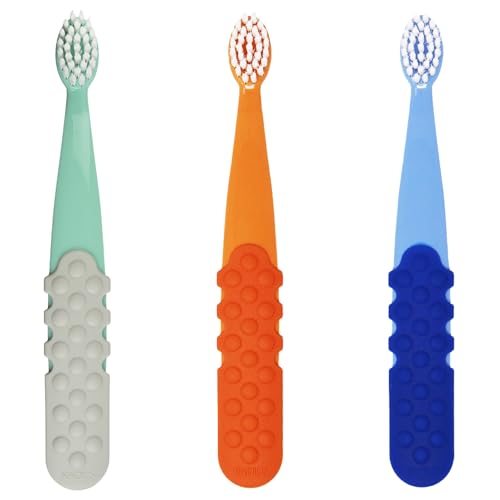 RADIUS Totz Plus Brush Kids Toothbrush Silky Soft BPA Free ADA Accepted Designed for Delicate Teeth...