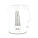 KitchenPerfected E1526WH - Bollitore senza fili, 3000 W, 1 tazza di ebollizione, 1,5 litri (6 tazze), filtro rimovibile, colore: Bianco