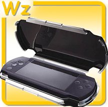 Black PSP Hard Protective Case for Sony PSP with Screen Film Kit