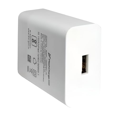 Image of Original 44W Flash Charger Compatible For Vivo V25 5G /V23 5G /V23 E 5G /V23Pro 5G /Y35 /Y75 /Y73 /V25 /V23 /V325E /V21 /V21 Pro Fast Charging For Your Devices Vivo Only Adapter (White)